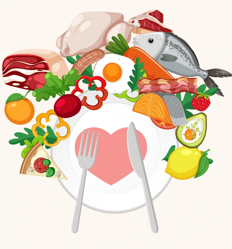 balanced food for pet